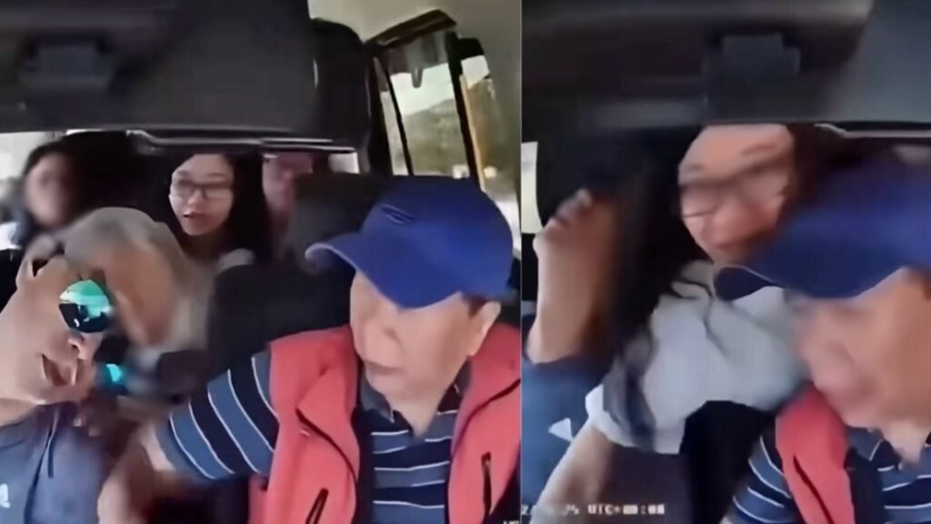 Pasajeros evitan choque taxista Hong Kong