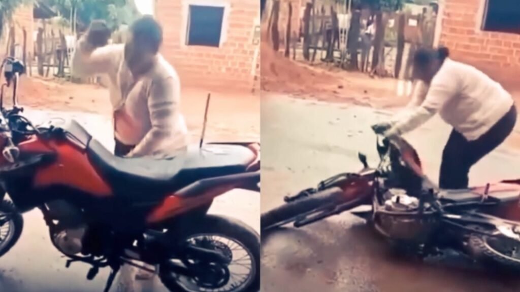 infidelidad venganza motocicleta