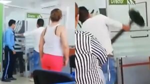 Escándalo infidelidad banco viral