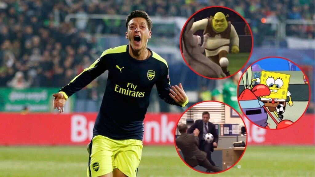 gol de Mesut Özil IA