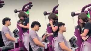infidelidad en gimnasio viral