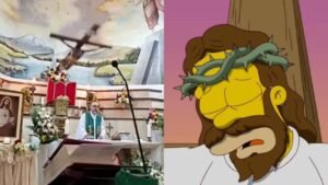 Los Simpson predicción muerte sacerdote