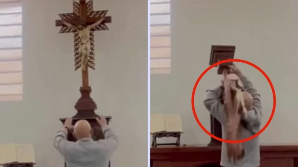 Sacerdote sobrevive cruz Colombia