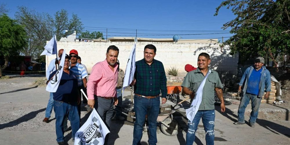 ARRANCA HOMERO MARTÍNEZ CONSTRUCCIÓN DE DOMO METÁLICO EN SAN CARLOS