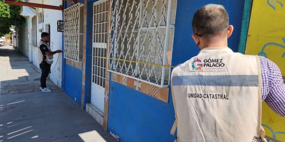 Actualización catastral en Gómez Palacio registra un 80 por ciento de avance