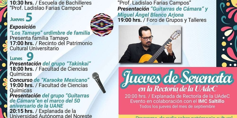 Agenda Cultural Septiembre _1