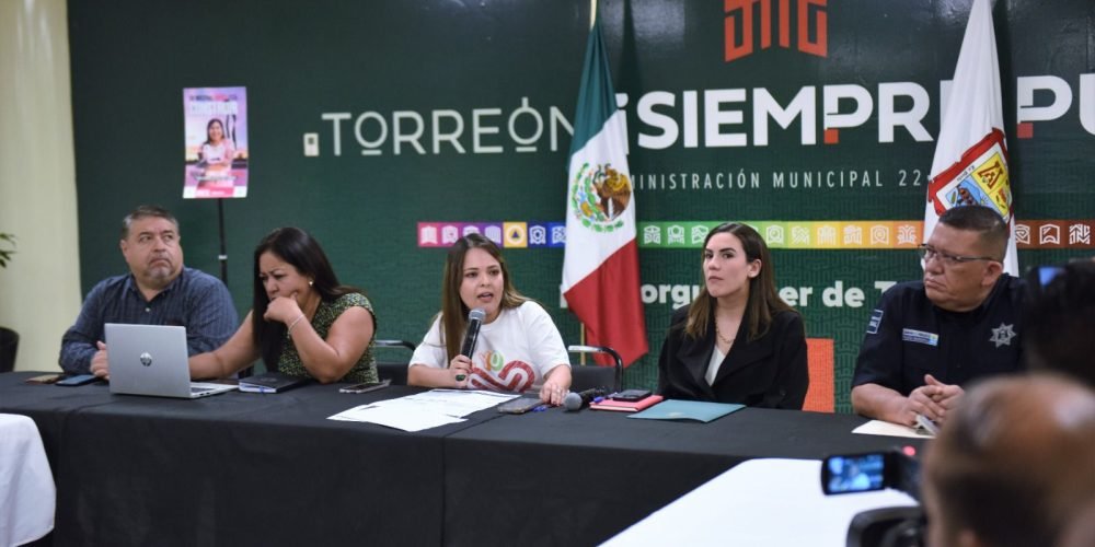 Anuncian programa 'Mujeres Seguras en Torreón' para erradicar la violencia de género