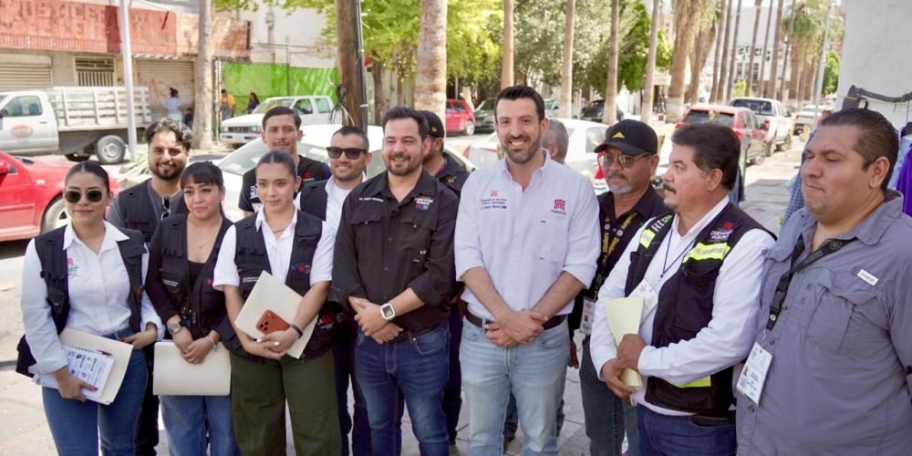 Arranca operativo de concientización de orden y limpieza en el primero segundo y tercer cuadro de la ciudad