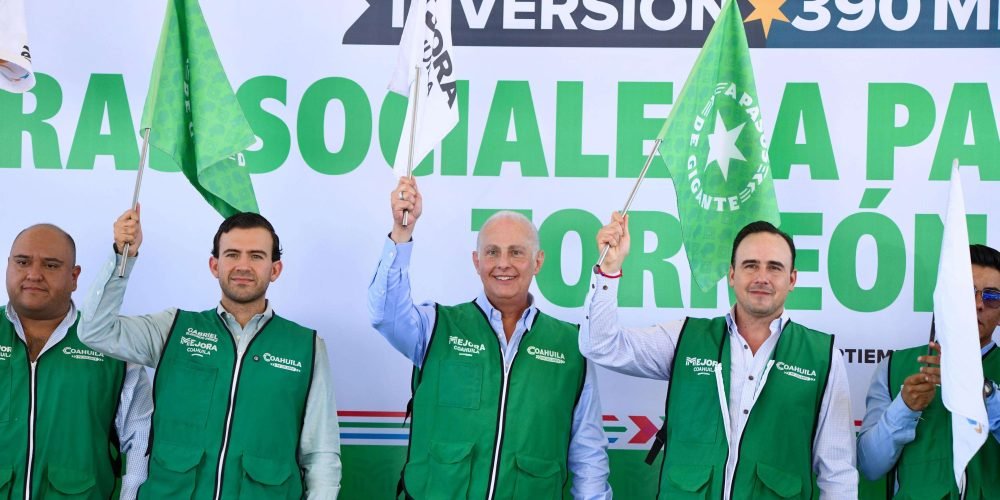 Arranca programa de obras sociales con trabajos de pavimentación y recarpeteo en Torreón