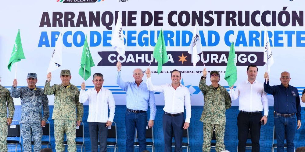 Arrancan construcción de Arco de Seguridad Carretero en Torreón
