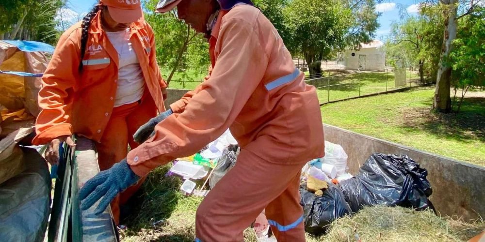Aumenta el 50% la recolección de basura en espacios públicos durante la temporada vacacional