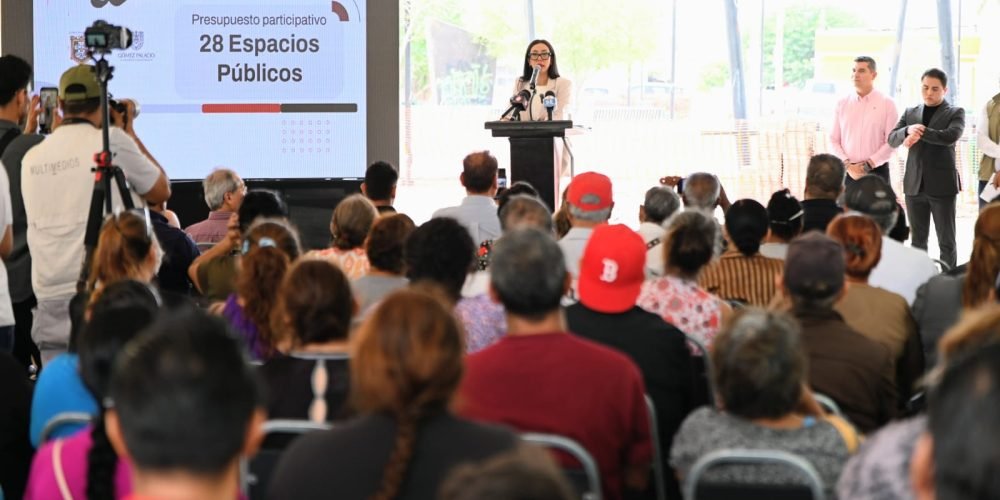 Betzabé Martínez arranca 28 obras de Presupuesto Participativo “Tu Voz Transforma” 2026