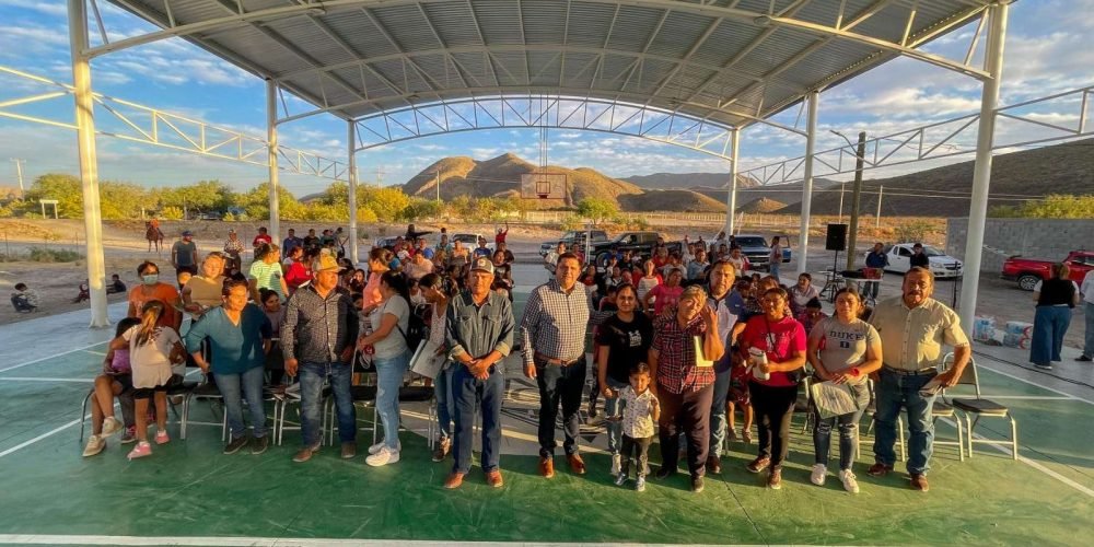 CUMPLE COMPROMISO HOMERO MARTÍNEZ EN MARGARITO MACHADO