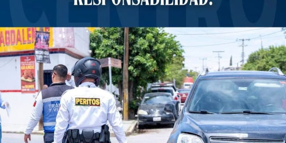 Centro de Justicia Municipal impulsa campaña de concientización para evitar accidentes viales