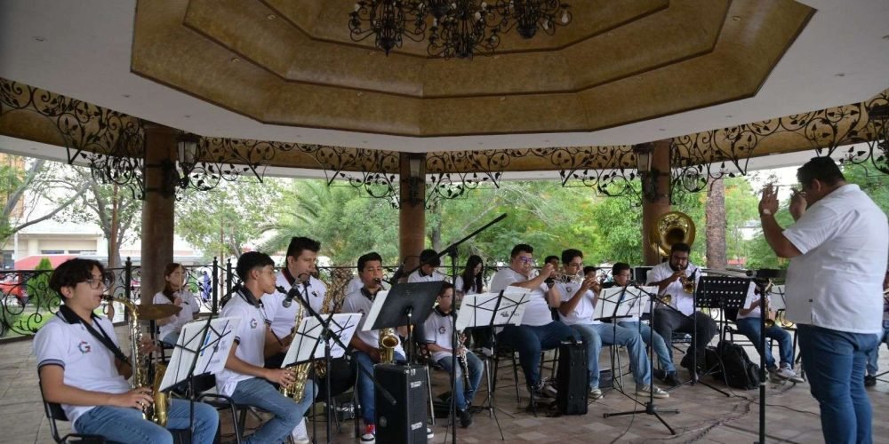 Con emotivo concierto, la Banda Escuela Alberto M. Alvarado (BEAMA) inicia su gira por La Laguna