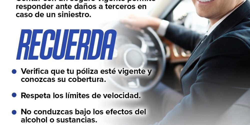 Concientizan a conductores a revisar su seguro y no abandonar a las victimas de un siniestro vial