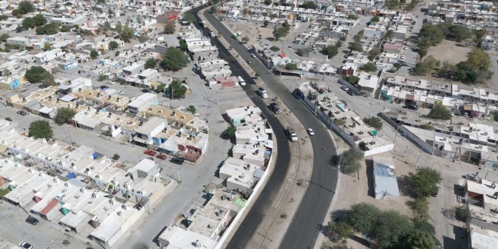 Concluye segunda etapa de pavimentación del bulevar El Refugio en Gómez Palacio