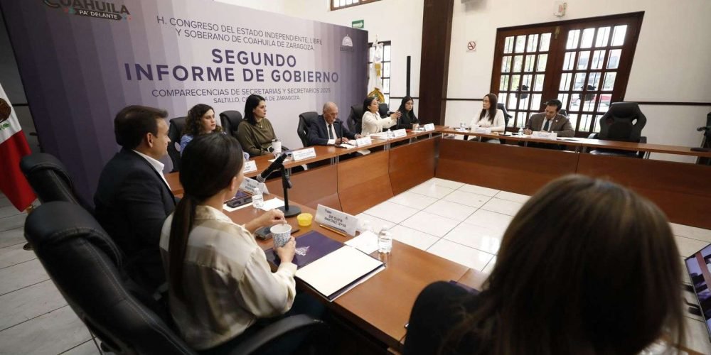 Continúan en Congreso las comparecencias de Secretarias y Secretarios del gabinete estatal