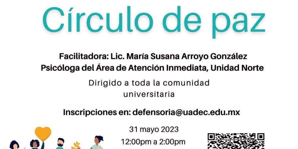 Convoca Defensoría de los Derechos Humanos al Circulo de Paz