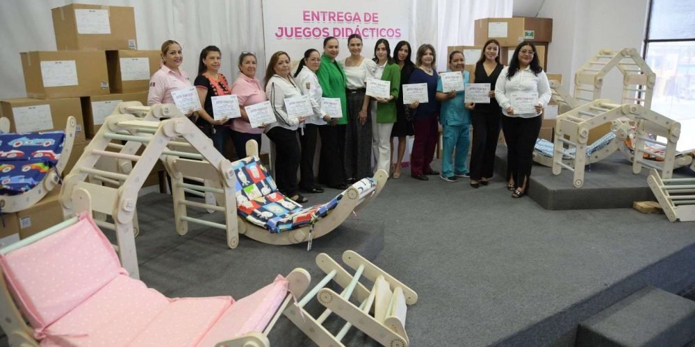DIF Gómez Palacio dona 60 juegos didácticos estilo Montessori a organizaciones que trabajan en favor de la niñez2