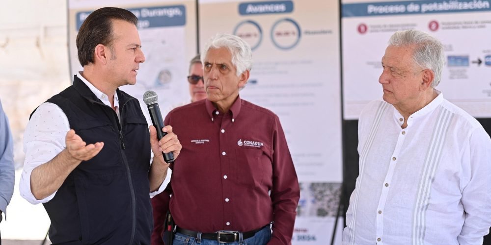 Durango tendrá presa Tunal II el presidente AMLO se comprometió a dejarlo resuelto Esteban
