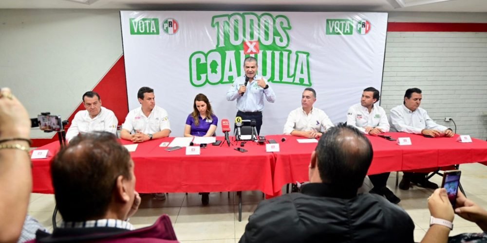 En Coahuila hay condiciones de paz y seguridad para las elecciones afirman Riquelme y María Bárbara