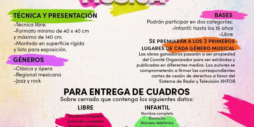 Este jueves cierra la convocatoria de Pinta Tú Música1