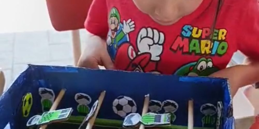 Excelente respuesta de familias al taller “Mini Partido sobre Ruedas” en el Museo del Ferrocarril