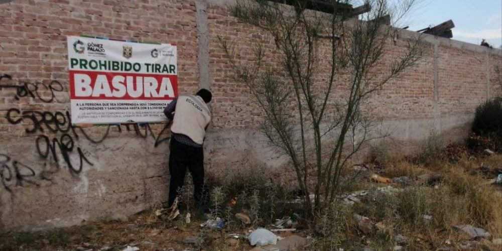 Exhorta Ayuntamiento de Gómez Palacio a evitar la acumulación de cacharros para prevenir el dengue