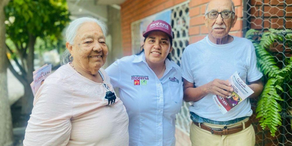 Flora Leal se compromete a garantizar los programas sociales en Lerdo