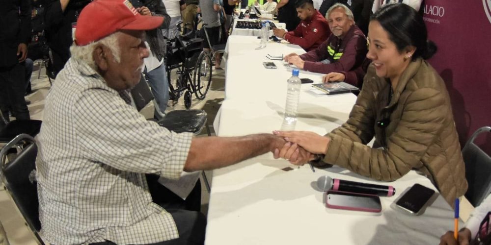 Habitantes del ejido Glorieta recibieron las “Jornadas del Pueblo”