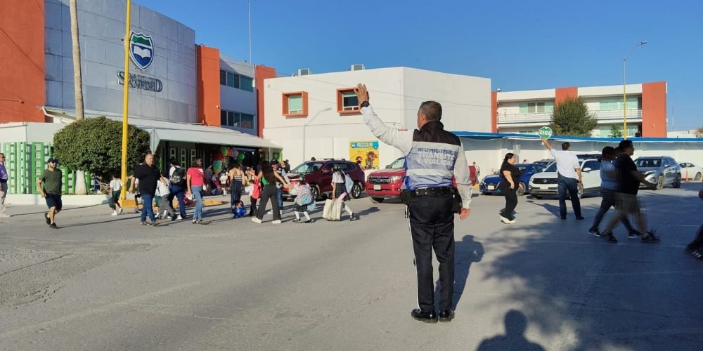 Implementan Operativo Vial Regreso a Clases Seguro