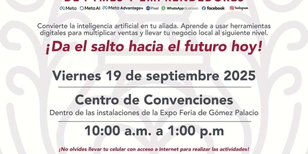 Impulsa Betzabé Martínez capacitación de negocios locales en uso de IA1