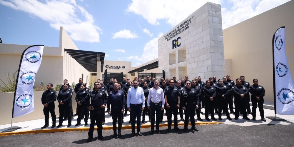 Inauguran Centro Integral de Seguridad y Protección Ciudadana en la Centro Desierto