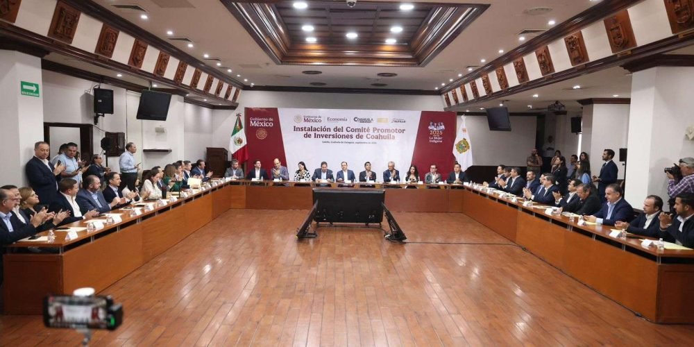 Instala Gobierno de Coahuila Comité Promotor de Inversiones en Coahuila