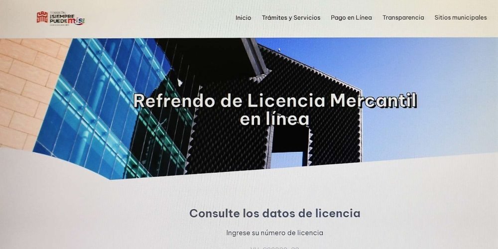 Invitan a renovar la licencia de funcionamiento mercantil en línea