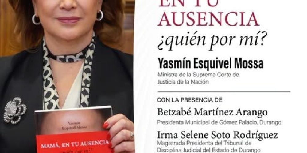 Invitan este viernes a la presentación del libro Mamá en tu ausencia quién por mí