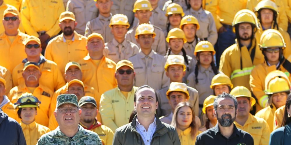 Juntos en el combate y prevención de incendios forestales