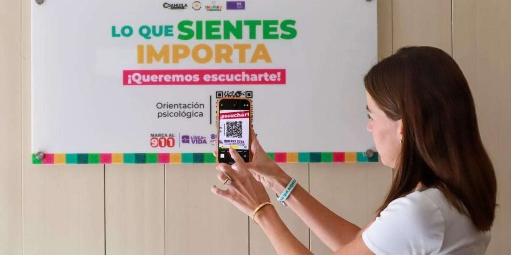 LA ATENCIÓN A LA SALUD MENTAL DE LAS Y LOS COAHUILENSES ES PERMANENTE