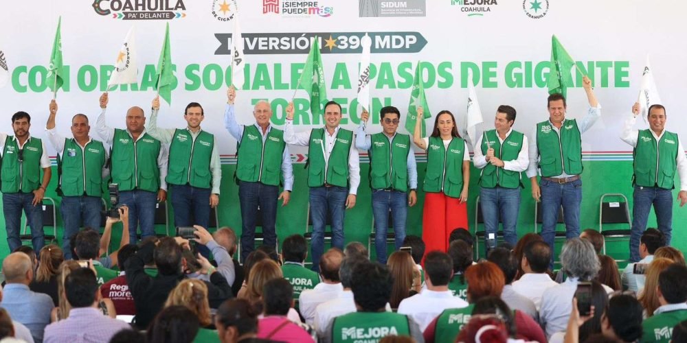 Más seguridad y obras sociales para Coahuila Manolo