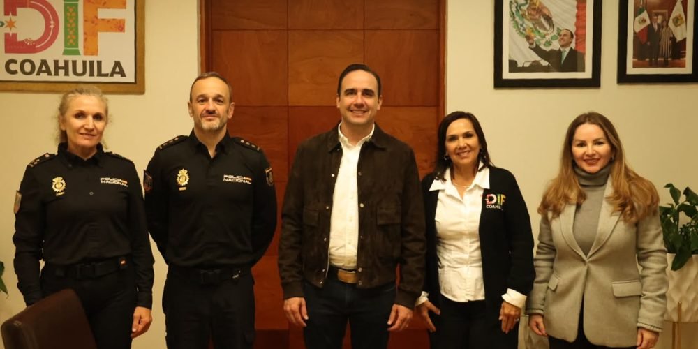 Policía Especializada Española capacita a personal en violencia de género y reconoce buenas prácticas de Coahuila