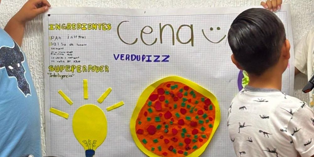 Promueven hábitos saludables de alimentación para los menores