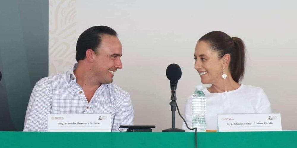 REITERAN SHEINBAUM Y MANOLO COMPROMISO DE TRABAJO POR COAHUILA