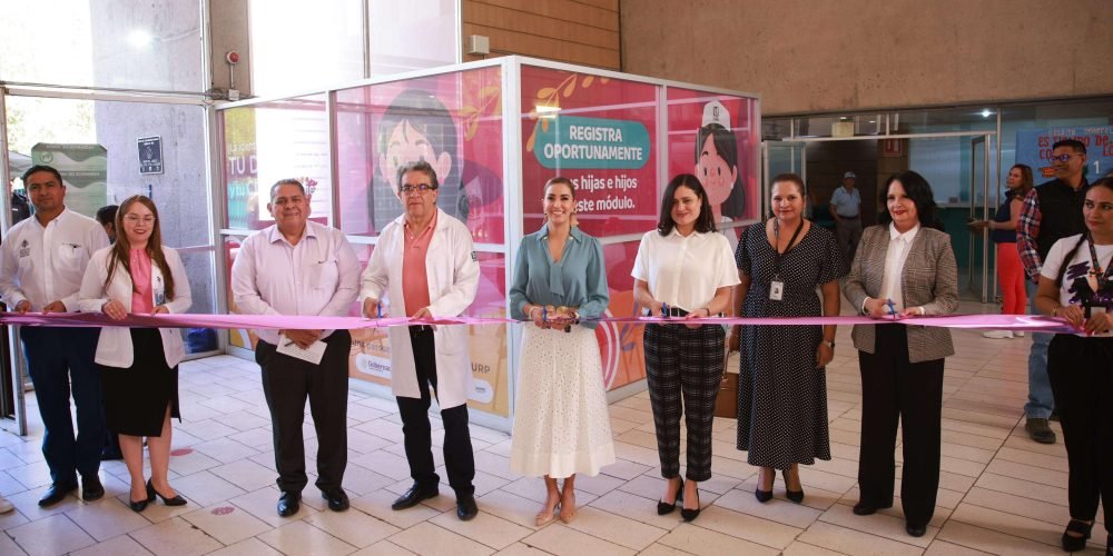 Reactivan Marisol Rosso y el IMSS el módulo del Registro Civil en el Hospital General de Zona No 1