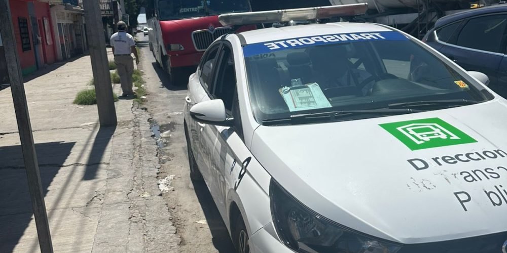 Realizan modificación del recorrido de nueve rutas de transporte por obras en el bulevar Revolución