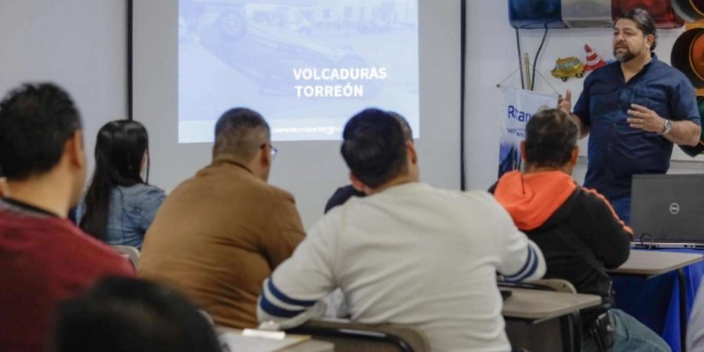 Realizan primera sesión del año del programa de Reeducación Vial para conductores involucrados en volcaduras