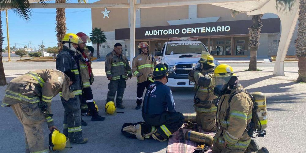Refuerzan capacitación del Cuerpo de Bomberos de Gómez Palacio