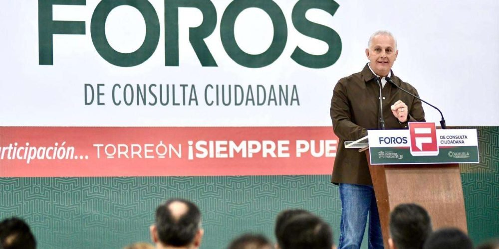 Román Alberto Cepeda González preside los Foros de Consulta Ciudadana