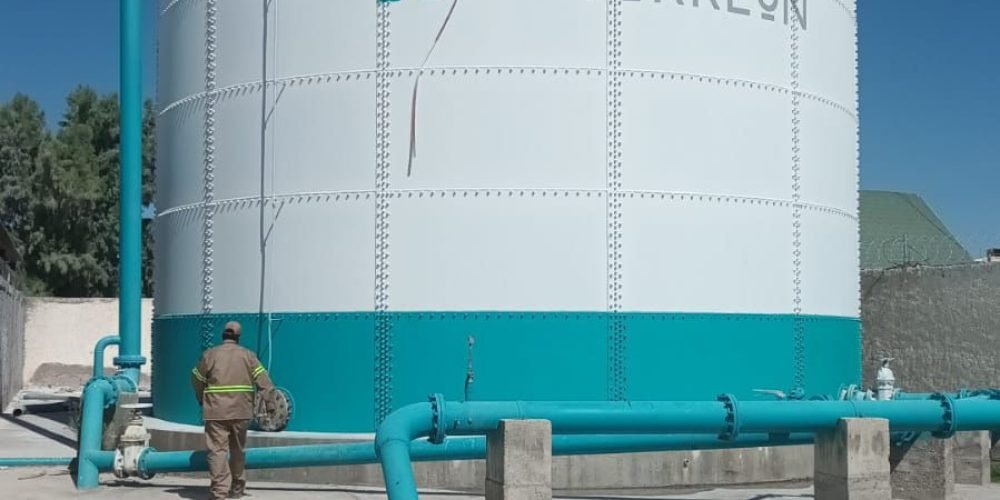 SIMAS Torreón restablece operación de tanque en la zona industrial