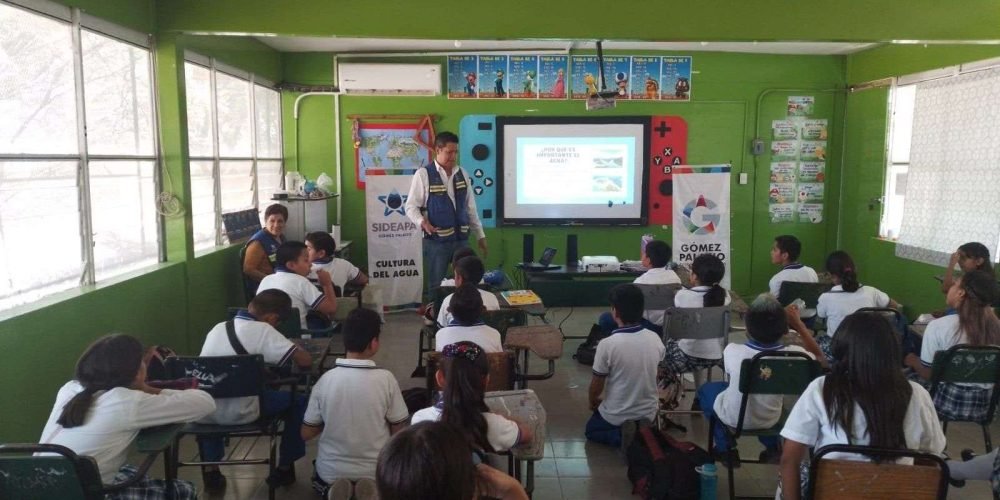 Sideapa reanudará pláticas sobre cultura del agua en escuelas de Gómez Palacio